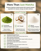 Coconut Matcha Collagen Latte