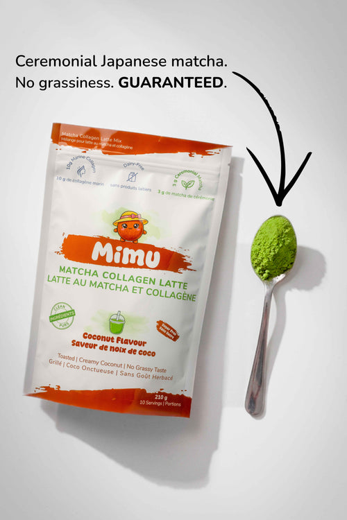 Coconut Flavour Matcha Collagen Latte/10serv.