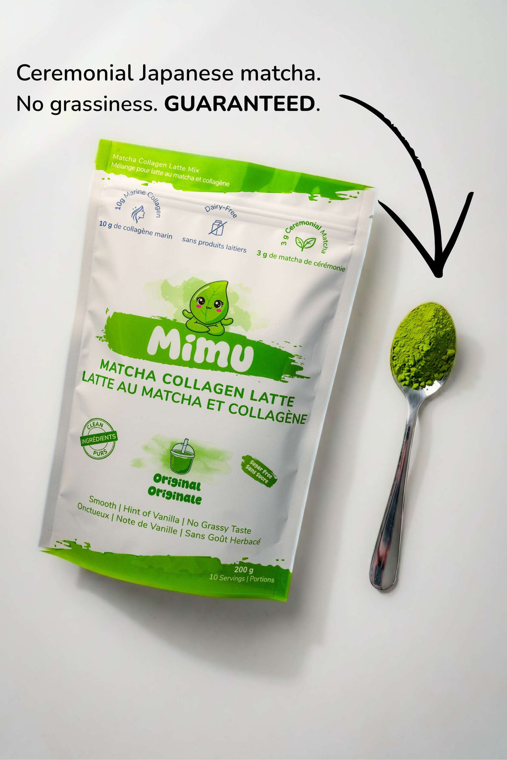 Original Matcha Collagen Latte/10serv.