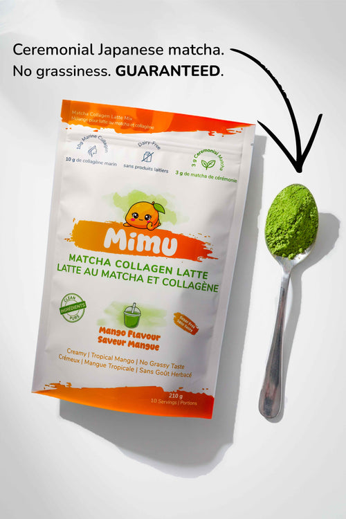 Mango Flavoured Matcha Collagen Latte/10serv.